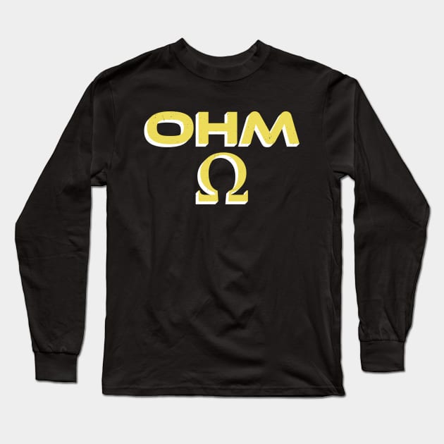 Ohm Long Sleeve T-Shirt by Analog Designs